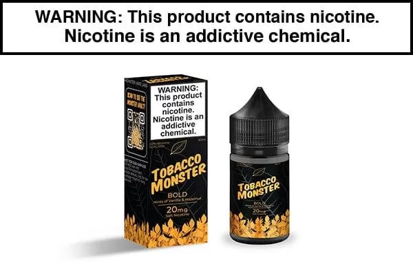 BOLD BY TOBACCO MONSTER SALT NIC 30ML