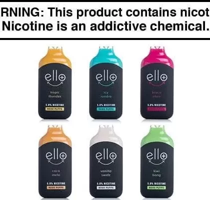 BLVK ELLO PLUS DISPOSABLE VAPE – 6000 PUFFS
