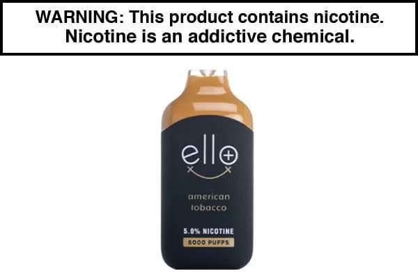 BLVK ELLO PLUS DISPOSABLE VAPE – 6000 PUFFS - Image 2