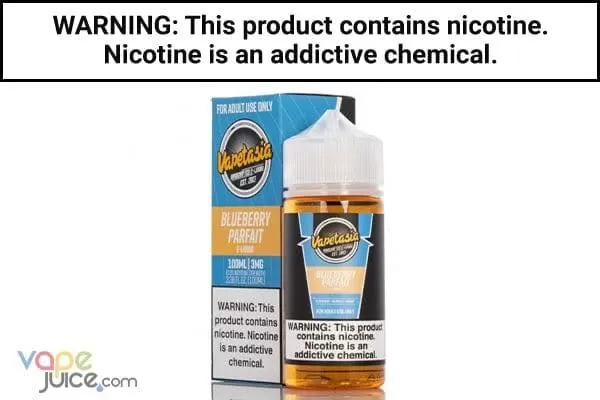BLUEBERRY PARFAIT BY VAPETASIA 60ML/100ML
