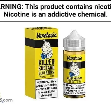 BLUEBERRY KILLER KUSTARD BY VAPETASIA 100ML