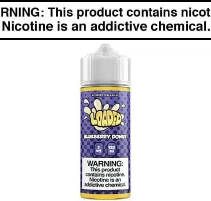 BLUEBERRY DONUT BY LOADED E LIQUID 100ML | 120ML