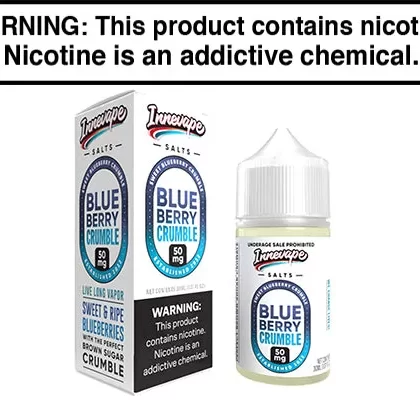 BLUEBERRY CRUMBLE BY INNEVAPE SALTS 30ML