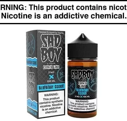 BLUEBERRY COOKIE BY SADBOY E LIQUID 100ML
