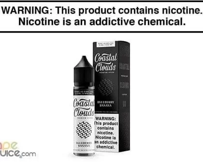 BLUEBERRY BANANA BY COASTAL CLOUDS 60ML