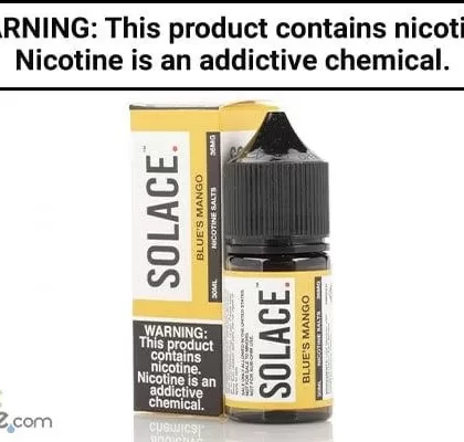 BLUE’S MANGO BY SOLACE NICOTINE SALT 30ML