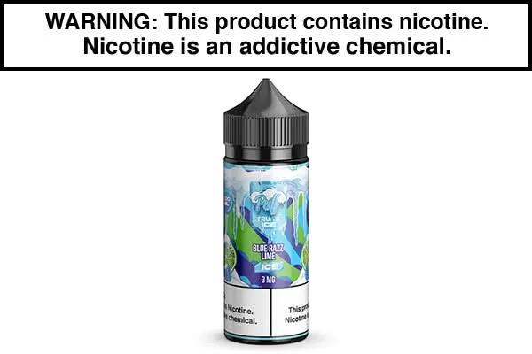 BLUE RAZZ LIME ICE BY PUFF FRUITS 100ML