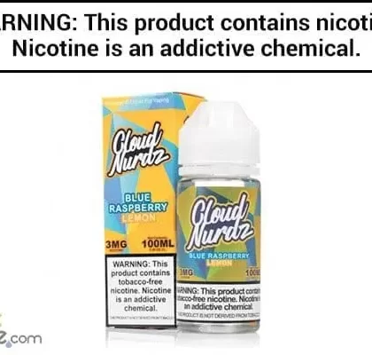 BLUE RAZZ LEMON BY CLOUD NURDZ TFN 100ML