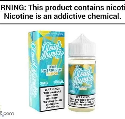 BLUE RAZZ LEMON ICED BY CLOUD NURDZ TFN 100ML
