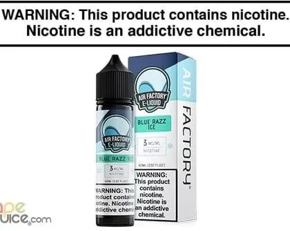 BLUE RAZZ ICE BY AIR FACTORY 60ML
