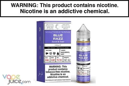 BLUE RAZZ BY GLAS BASIX SERIES 60ML