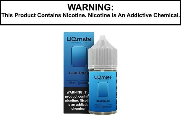BLUE RAZZ BY 7 DAZE LIQMATE SALTS 30ML
