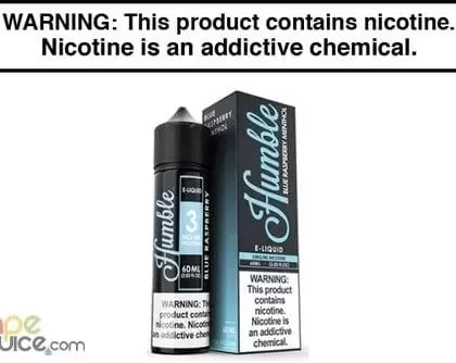 BLUE RASPBERRY MENTHOL BY HUMBLE JUICE CO 60ML