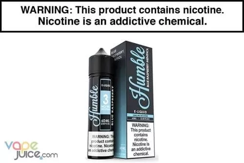 BLUE RASPBERRY MENTHOL BY HUMBLE JUICE CO 60ML