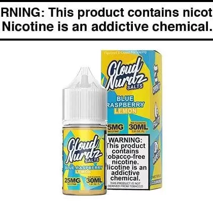 BLUE RASPBERRY LEMON BY CLOUD NURDZ SALT 30ML