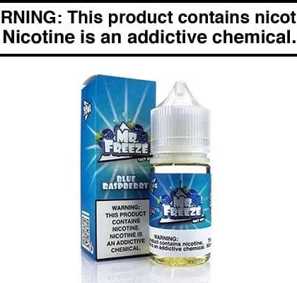 BLUE RASPBERRY FROST BY MR. FREEZE SALTS 30ML