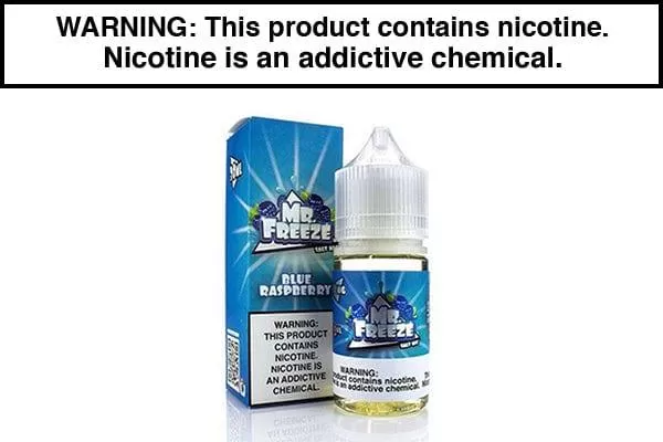 BLUE RASPBERRY FROST BY MR. FREEZE SALTS 30ML