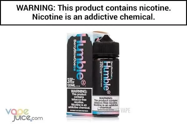 BLUE RASPBERRY CHEW ICE BY HUMBLE TFN 120ML