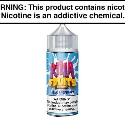 BLUE RASPBERRY BY KILLA FRUITS 100ML