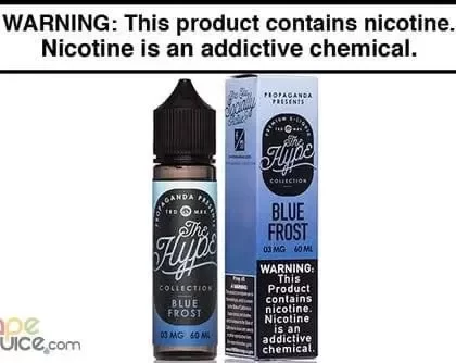BLUE FROST BY THE HYPE COLLECTION 100ML | 60ML