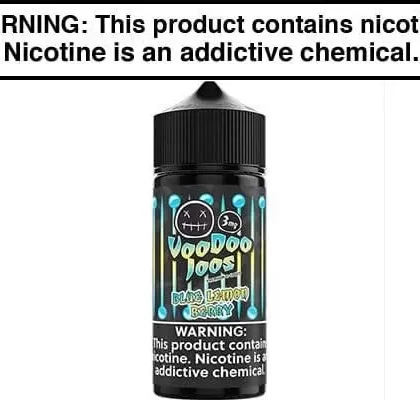 BLUE LEMON BERRY BY VOODOO JUICE 100ML