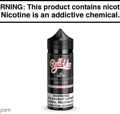 BLUE COTTON CANDY BY CARNIVAL JUICE ROLL UPZ 100ML