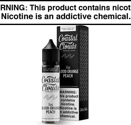 BLOOD ORANGE PEACH ICED BY COASTAL CLOUDS 60ML