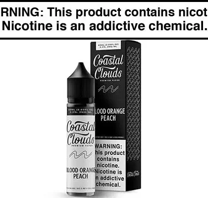 BLOOD ORANGE PEACH BY COASTAL CLOUDS 60ML