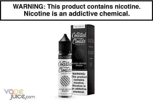 BLOOD ORANGE MANGO BY COASTAL CLOUDS 60ML