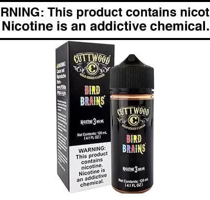BIRD BRAINS BY CUTTWOOD 120ML/60ML