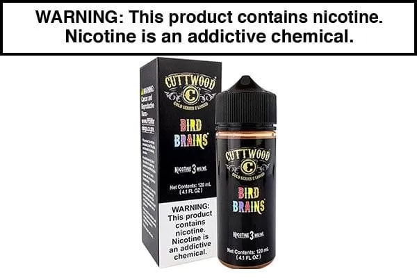BIRD BRAINS BY CUTTWOOD 120ML/60ML