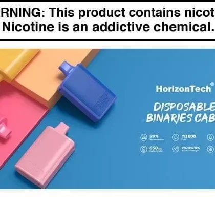 BINARIES CABIN 10,000 PUFF DISPOSABLE BY HORIZONTECH