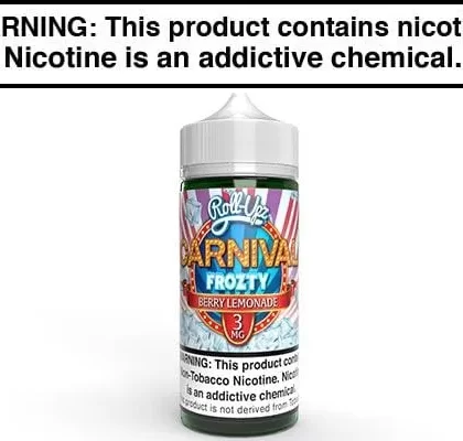 BERRY LEMONADE FROZTY BY JUICE ROLL UPZ CARNIVAL 100ML