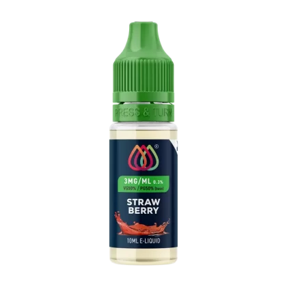 Strawberry E-Liquid by Aquavape - 10ml - 6mg