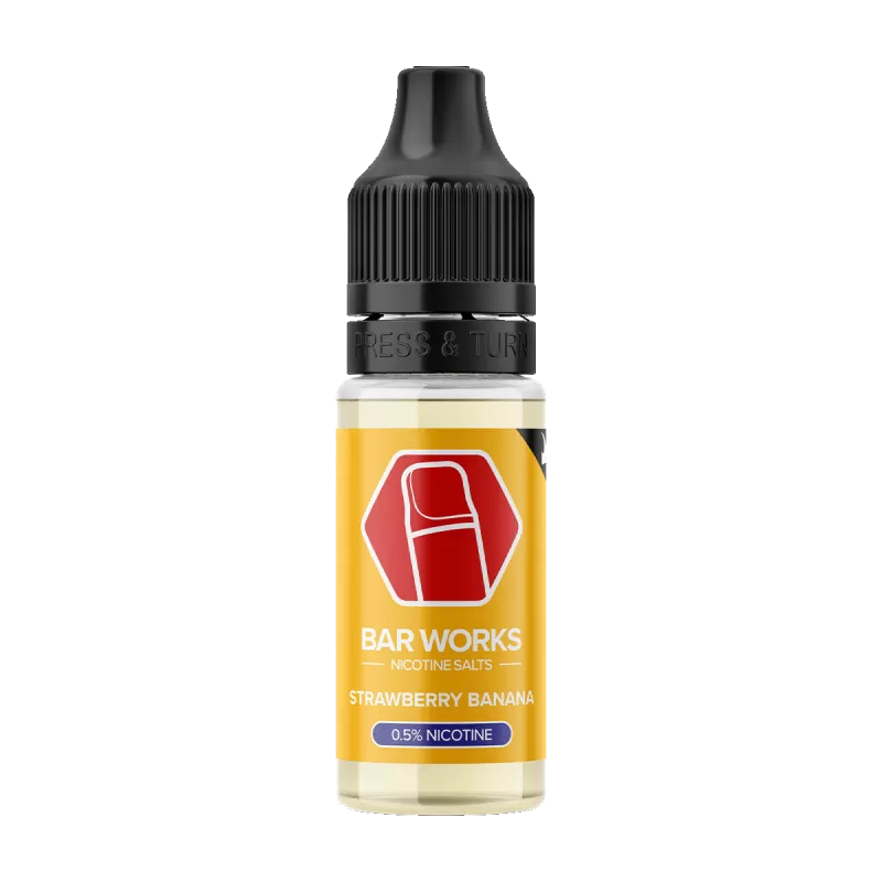 Strawberry Banana Nic Salt by Bar Works - 10ml - 10mg