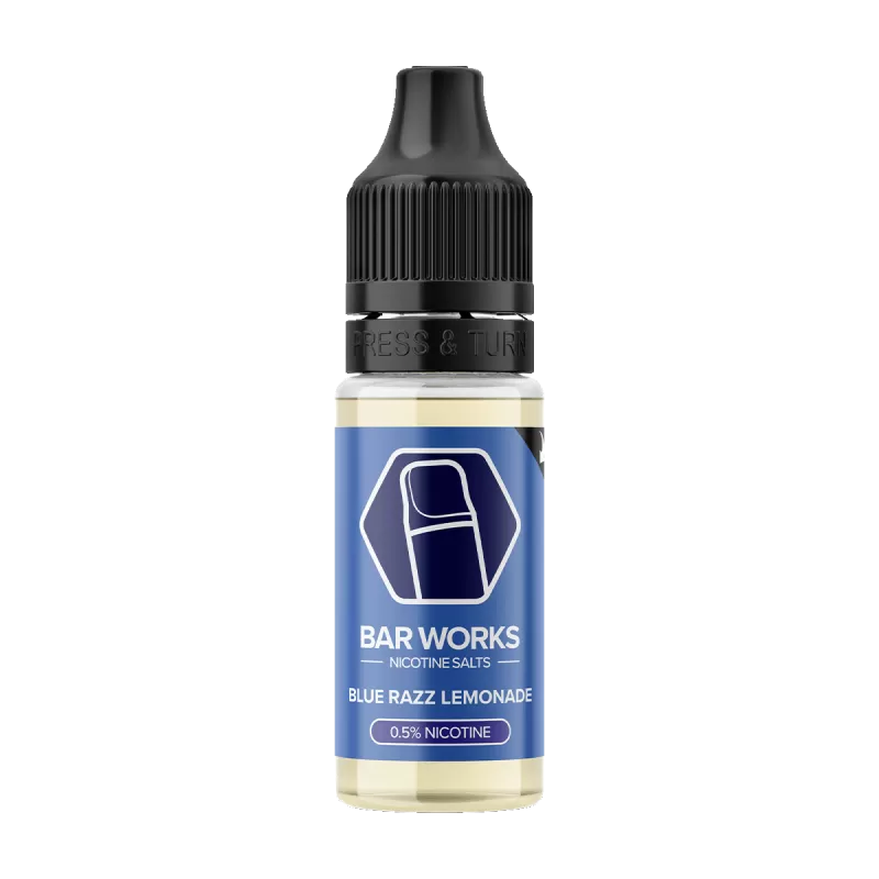 Blue Razz Lemonade Nic Salt by Bar Works - 10ml - 20mg