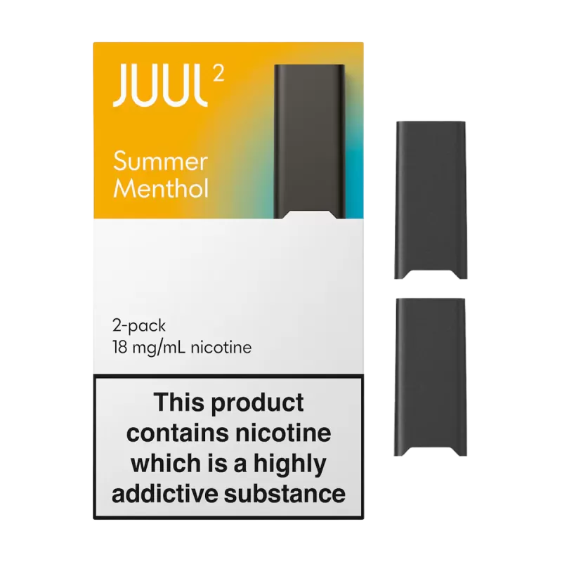 JUUL2 Summer Menthol (Pack of 2) - 18mg