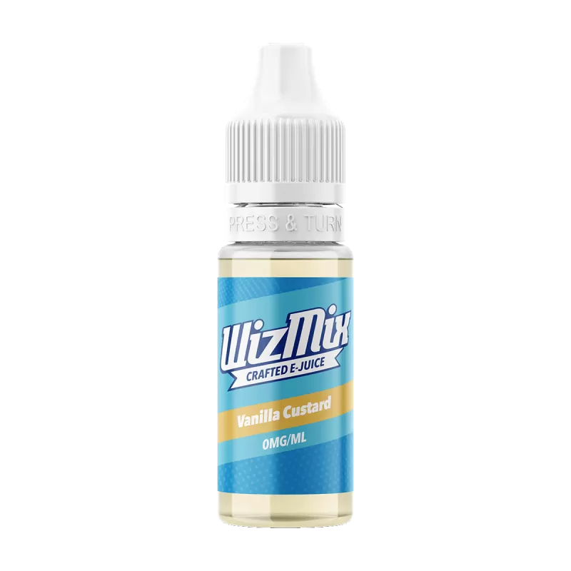 WizMix Vanilla Custard - 10ml - 0mg