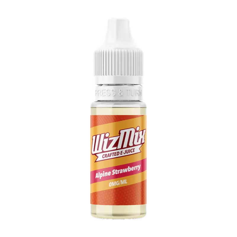 WizMix Alpine Strawberry - 10ml - 0mg