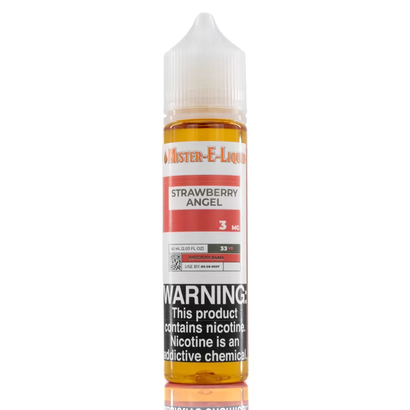 Mister E-Liquid - Strawberry Angel - 60ml - 3mg