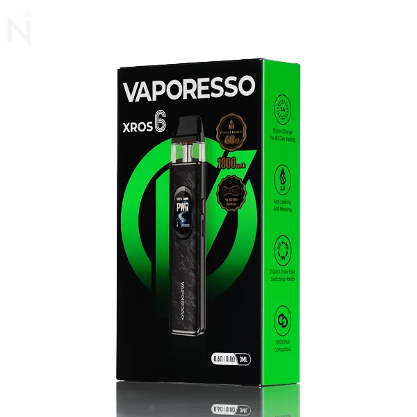 Vaporesso XROS 6 30W Pod System - Cosmic Black - Image 2