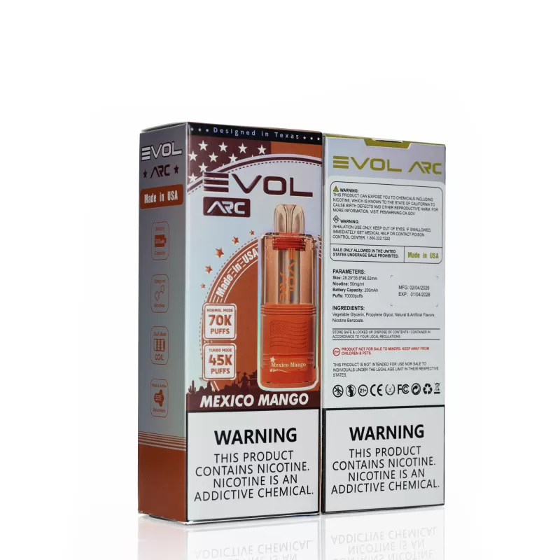 EVOL ARC 70K Puffs Disposable Pods - Fcuking Fab - Image 2