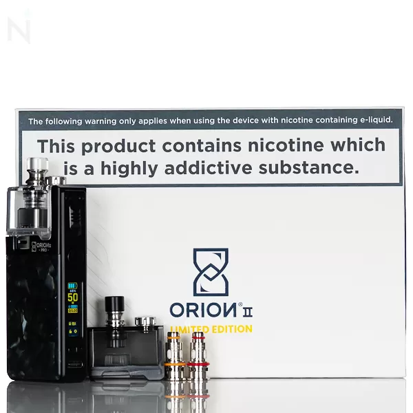 LVE Orion II Pro Kit Limited Edition - Silver - Forged Carbon