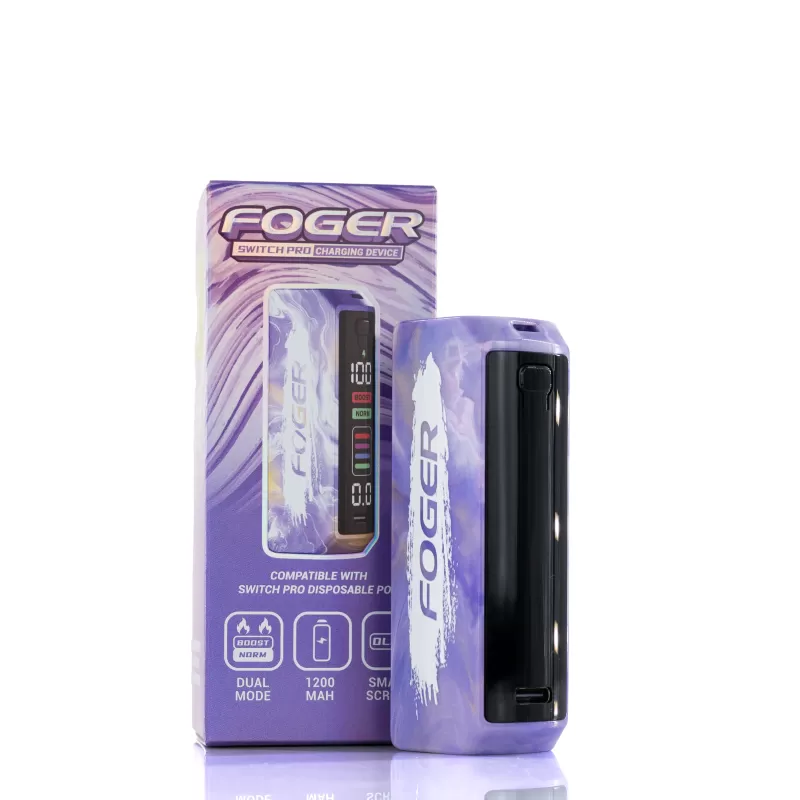 Foger Switch Pro Battery 1200mAh Charging Dock - Purple - Image 3