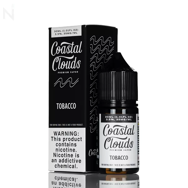 Coastal Clouds Salt - Tobacco - 30ml - 50mg