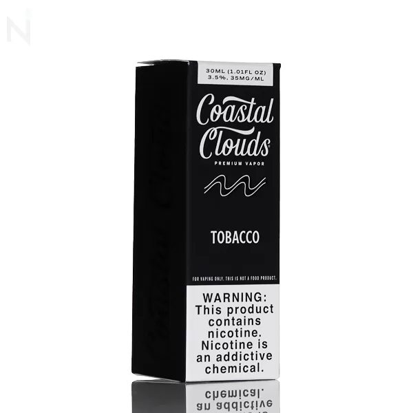 Coastal Clouds Salt - Tobacco - 30ml - 50mg - Image 3