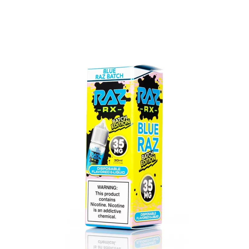 Pod Juice X RAZ Salt Nic - Blue Razz Batch - 30mL - 55mg - Image 2
