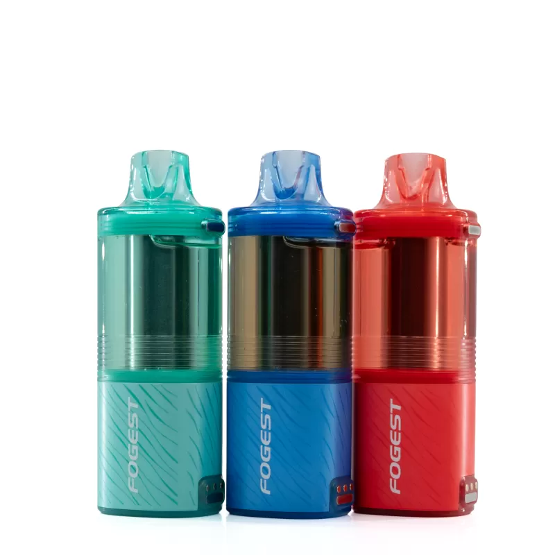 Fogest XP 40K Replacement Pods ZERO Nicotine - Foger Switch Pro Compatible - Juicy Peach Ice