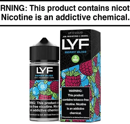 BERRY BLISS BY LYF E LIQUIDS 100ML
