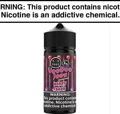 BERRY BASH BY VOODOO JUICE 100ML